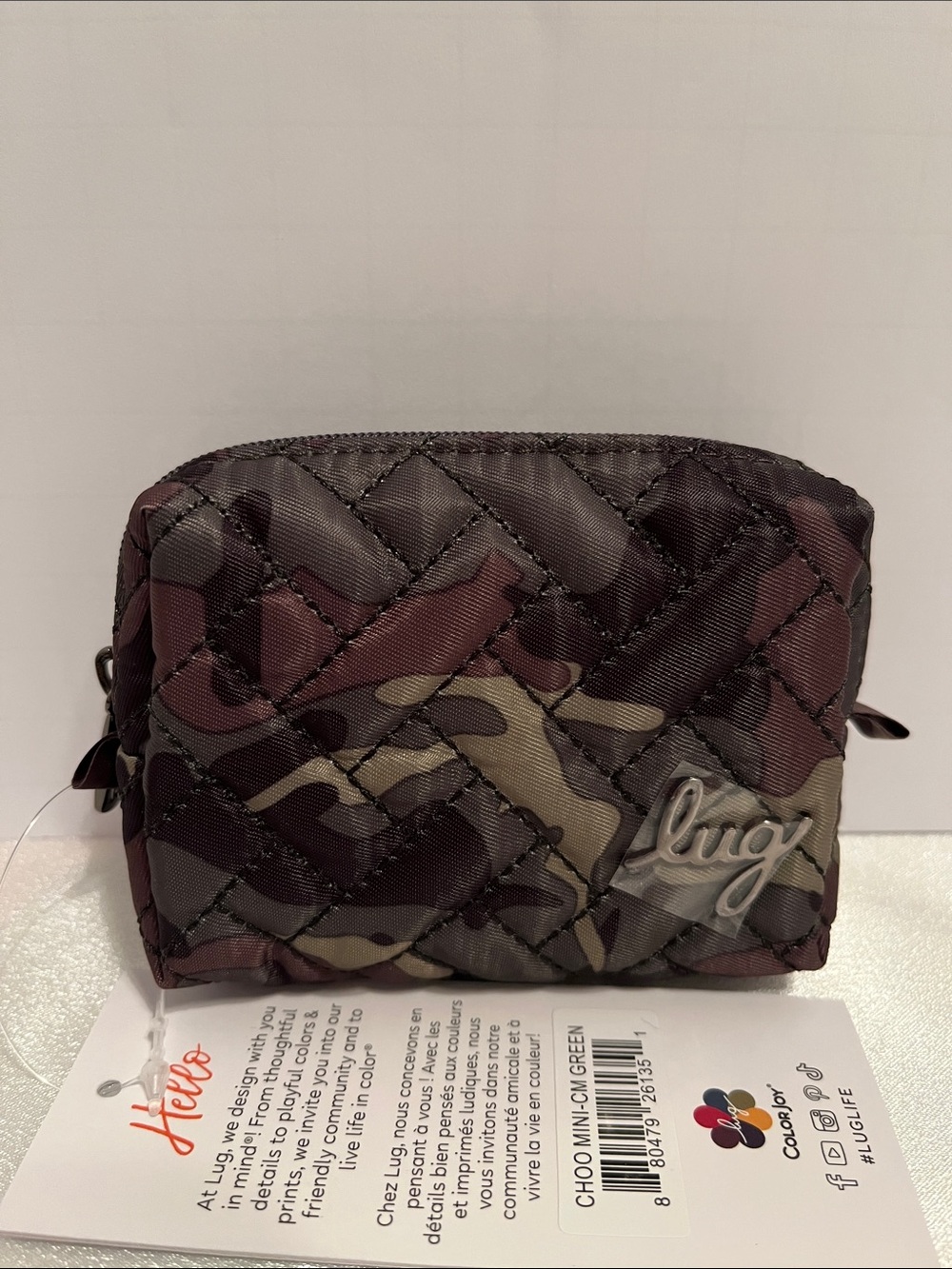 LUG - Choo Choo Mini Pill Organizer in Camo Green